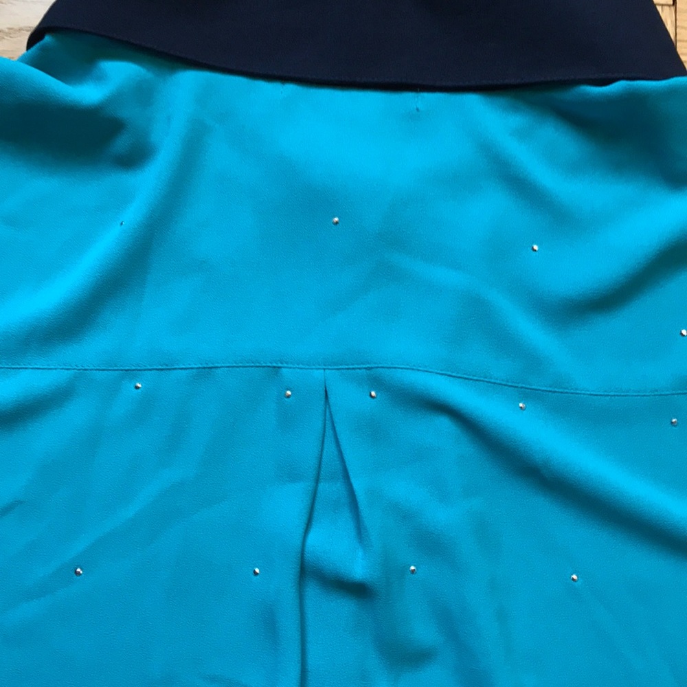 Design History mini studded teal top size 18/20 - Picture 8 of 8